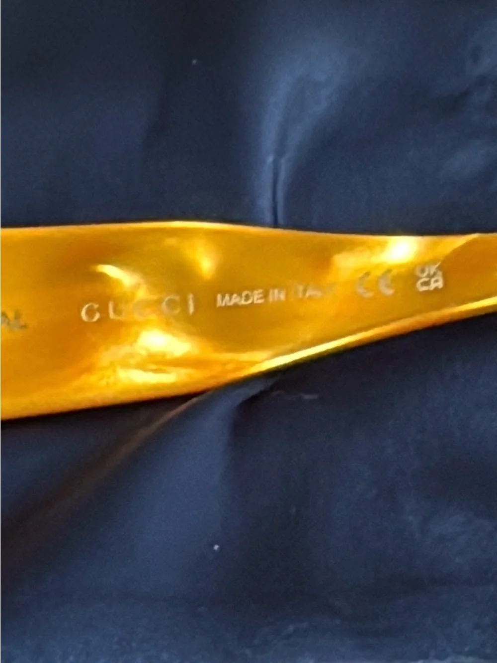 Gucci Amber Square Frame Sunglasses NWOT